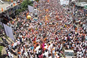 हिंगोलीत 'हर हर महादेव'च्या गजरात हजारो भाविकांच्या उपस्थितीत कावड यात्रेला सुरुवात  